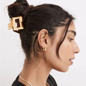NEW Madewell | Gold Hair Claw Clip
